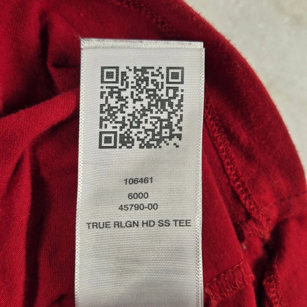 True Religion Graphic T-Shirt Mens 3XL Red Logo Y2K Casual Streetwear Urban